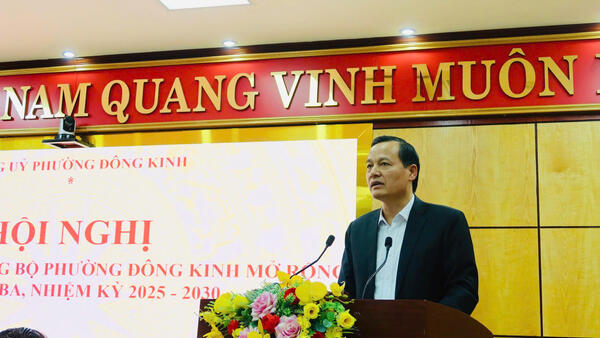 HỘI NGHỊ BAN CHẤP HÀNH ĐẢNG BỘ PHƯỜNG ĐÔNG KINH  LẦN THỨ BA MỞ RỘNG, NHIỆM KỲ 2025–2030